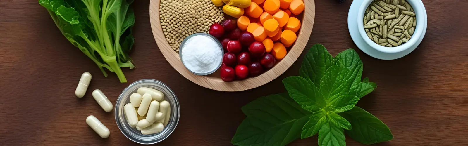 Verschiedene Tabletten und Kapseln in unterschiedlichen Farben sind zu sehen